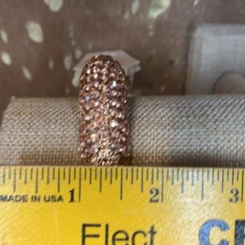 🔸STUNNING🔸 Peachy Rose Gold Square Fashion Bracelet!!! - Picture 5 of 7